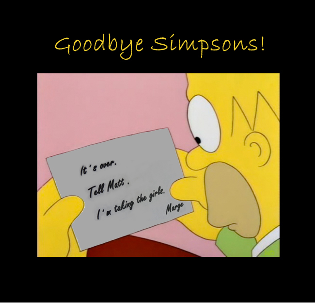 Goodbye Homer, Goodbye Simpsons ! by DeterFArt on DeviantArt
