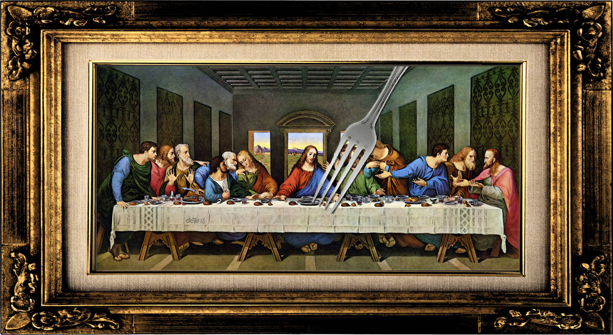 The Last Supper by Leonardo da Vinci by DeterFArt on DeviantArt