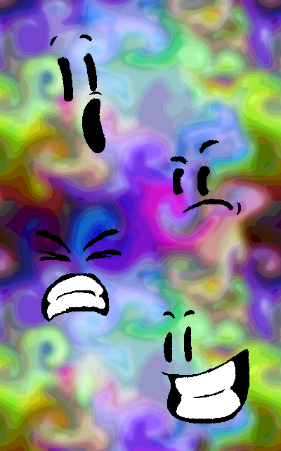 Colorful Faces