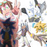 Sonic X Beyblade Sketches