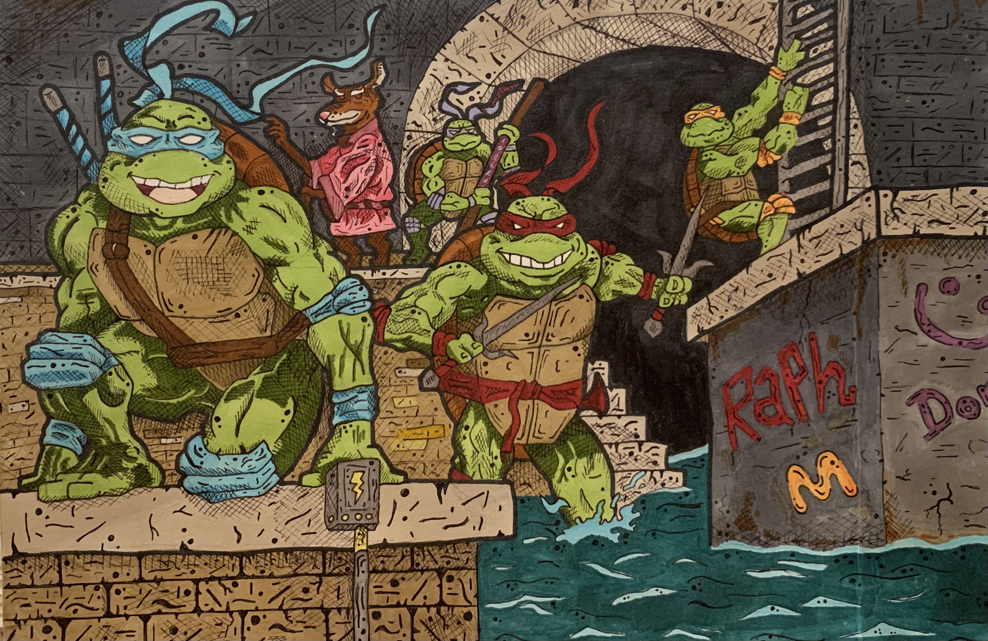 Sewer Turtles By IsleyDdia On DeviantArt
