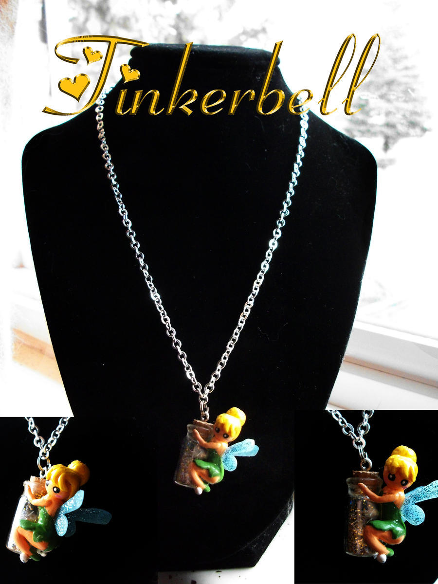 Gift for a Friend- Tinkerbell Pendant