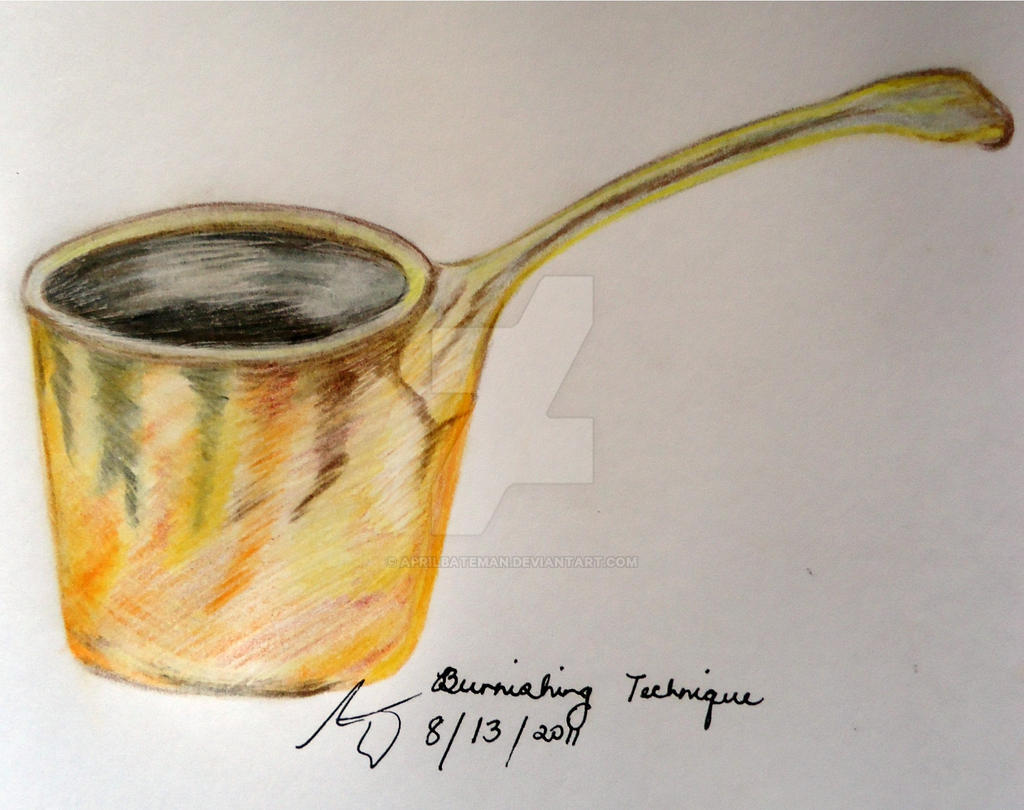Illustration of Easy Pasta Burnishing Technique For Beginners