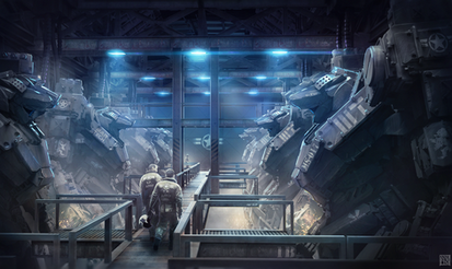 War Tech Mech Hangar