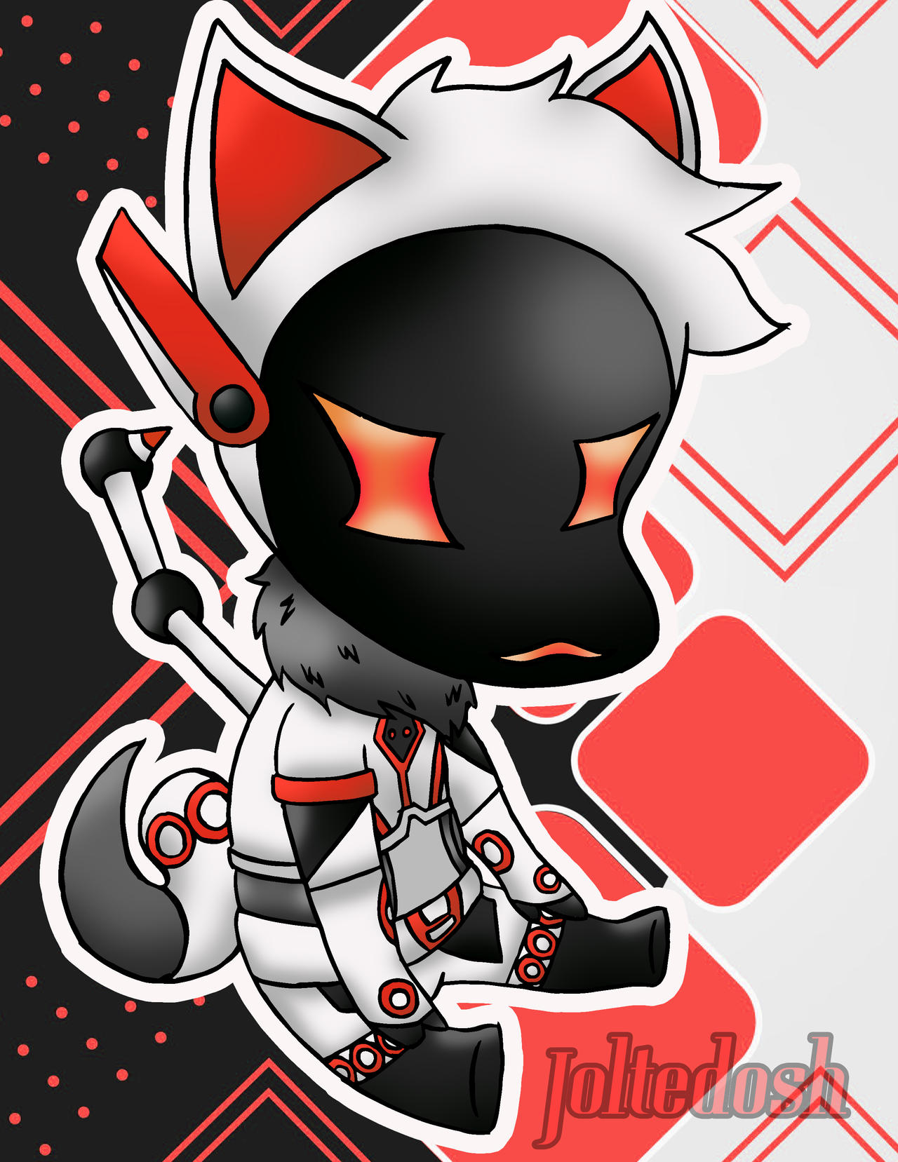 Chibi Protogen by Joltedosh on DeviantArt