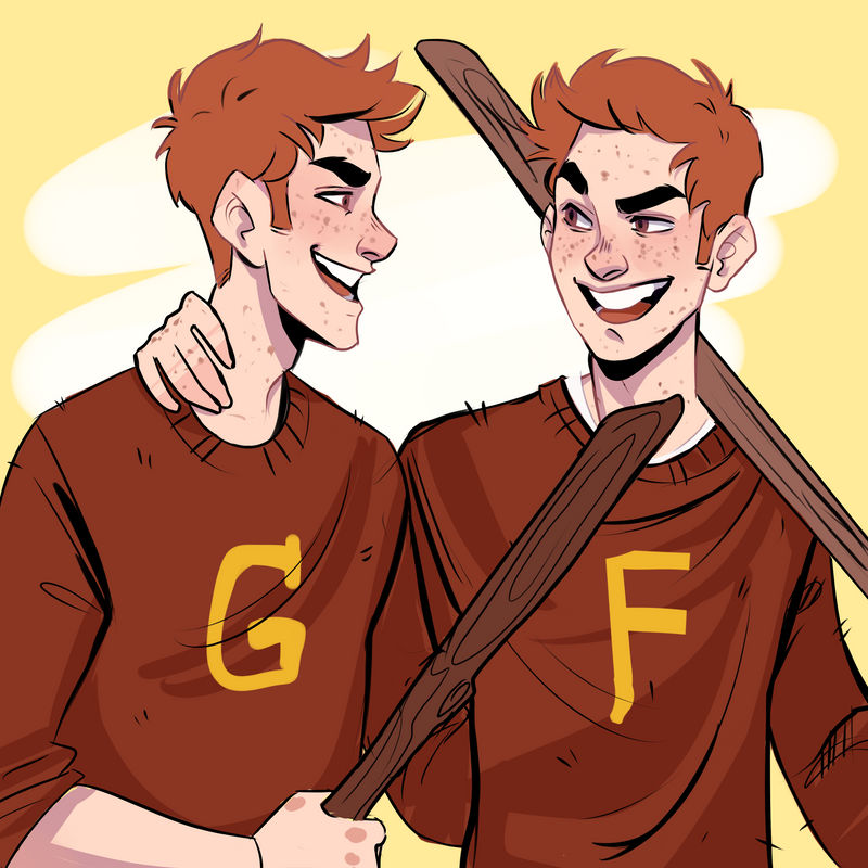 Fred And George By HetteMaudit On DeviantArt