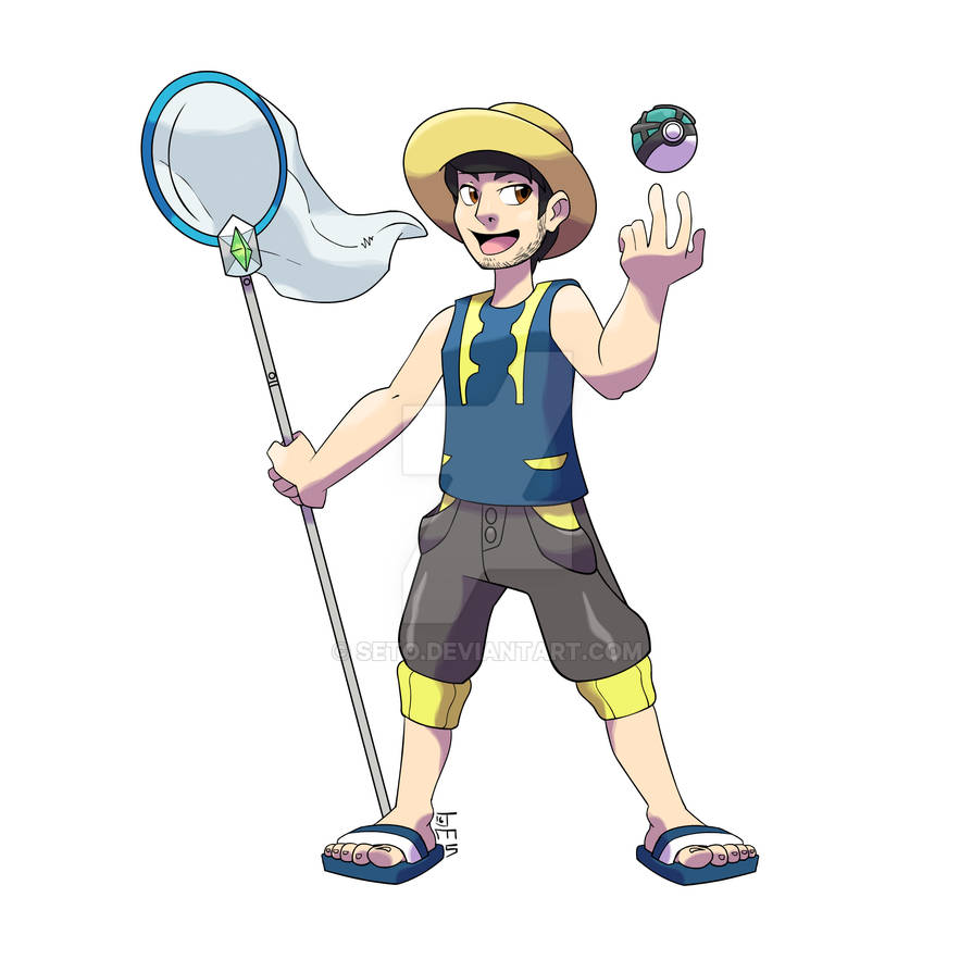 Bug Catcher Rivals COMM - Pokemon Bug Catcher by seto on DeviantArt