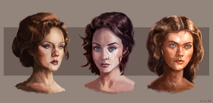 Portrait studies