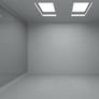 Minimalistic Mirror Room Empty