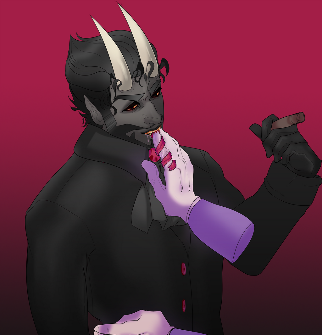 Human King Dice! (cuphead) by SeriouslyXesy on DeviantArt