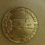 Old coin replica