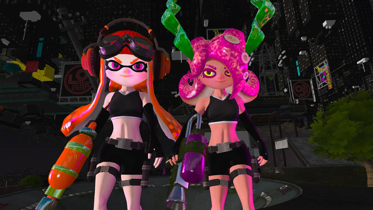 Rival squid and Octo by RusSniper45 on DeviantArt