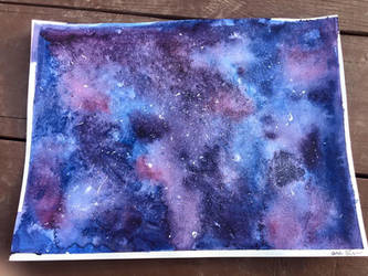 Space / Galaxy Watercolor