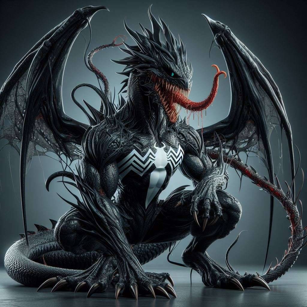 Venom symbiote suit om dragon 2 by kyuubikurama2277 on DeviantArt