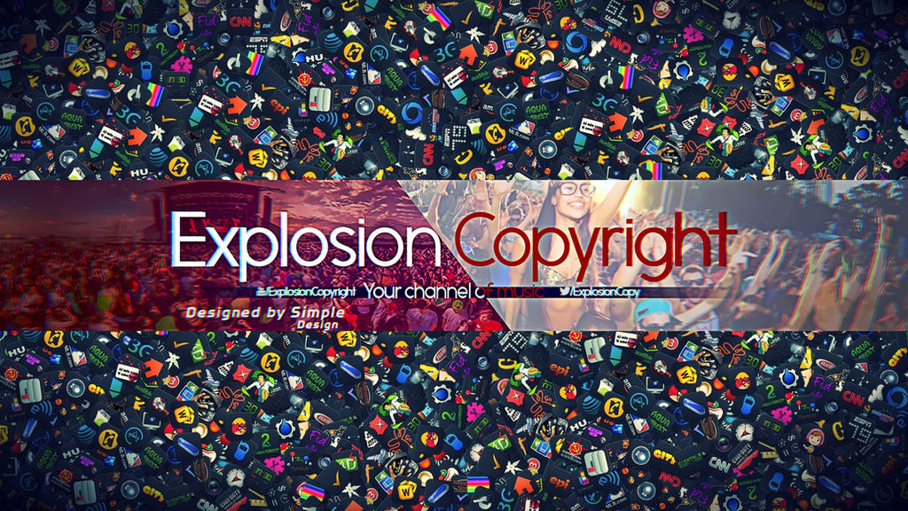 Subscribe Banner Exploding Banner Explosion Copyright by ImSimpleDesign on DeviantArt