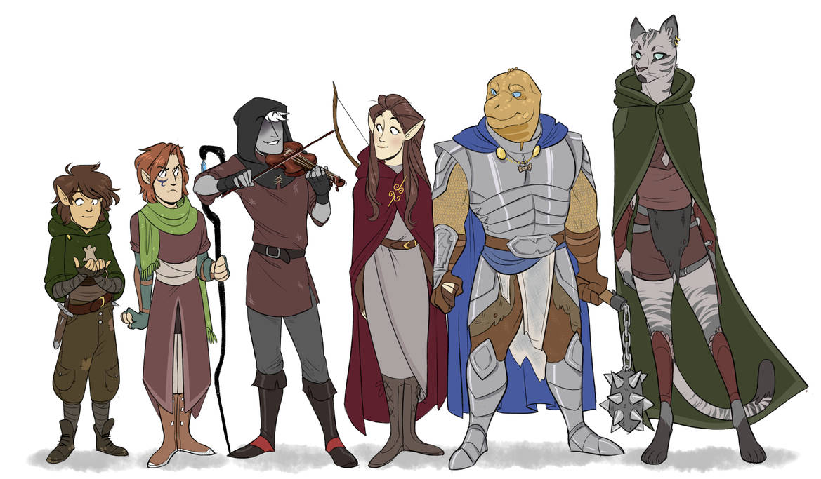 DnD Height Chart by jovishark on DeviantArt