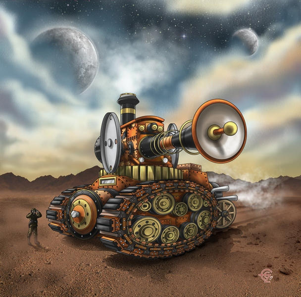 Commission: Steam Tank by PerfectCirkel on DeviantArt