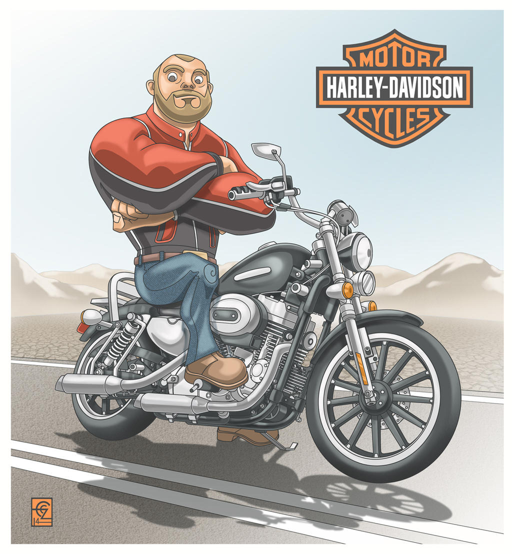 Harley Davidson Biker