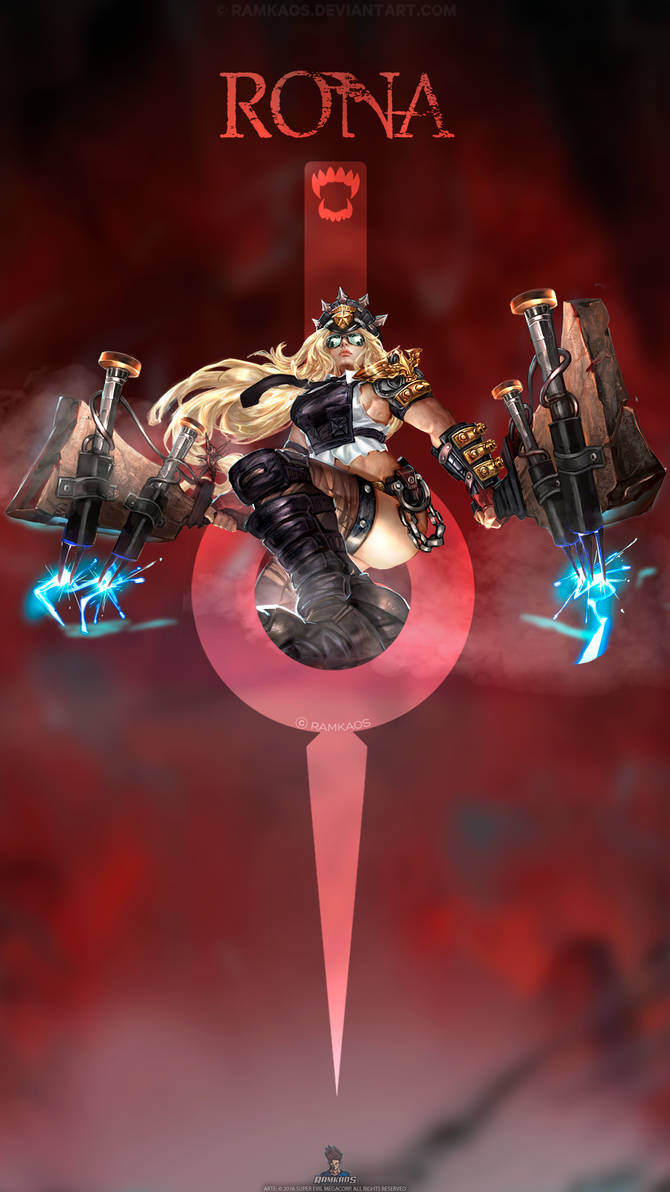 Wallpaper Rona Peacekeeper - Vainglory - Phone by RamKaos ...