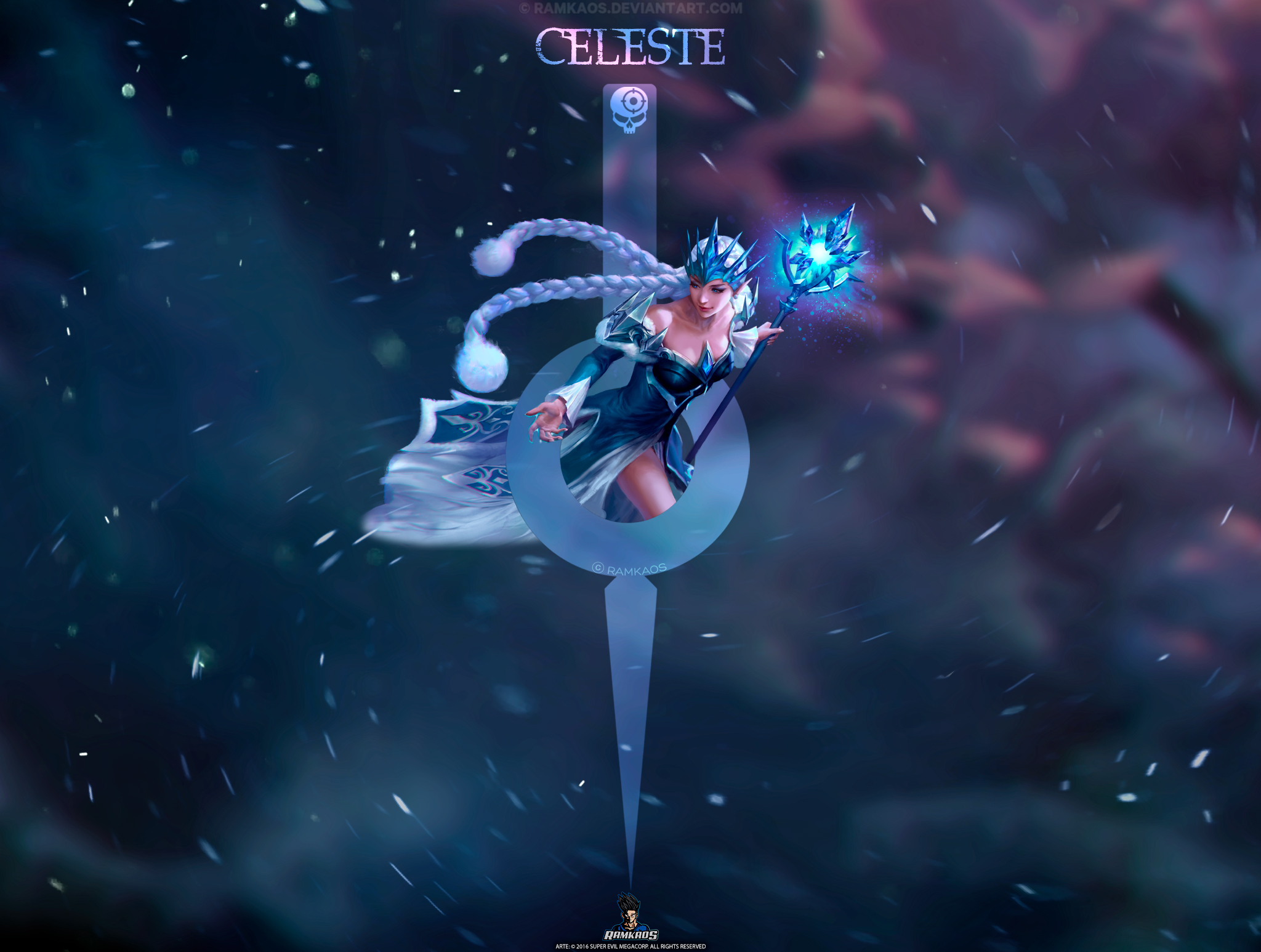 Wallpaper Celeste Snow Queen Vainglory Ipad By Ramkaos On Wallpaper Celeste Snow Queen Vainglory Ipad By Ramkaos On