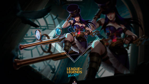 Wallpaper Caitlyn - LoL WR - PC