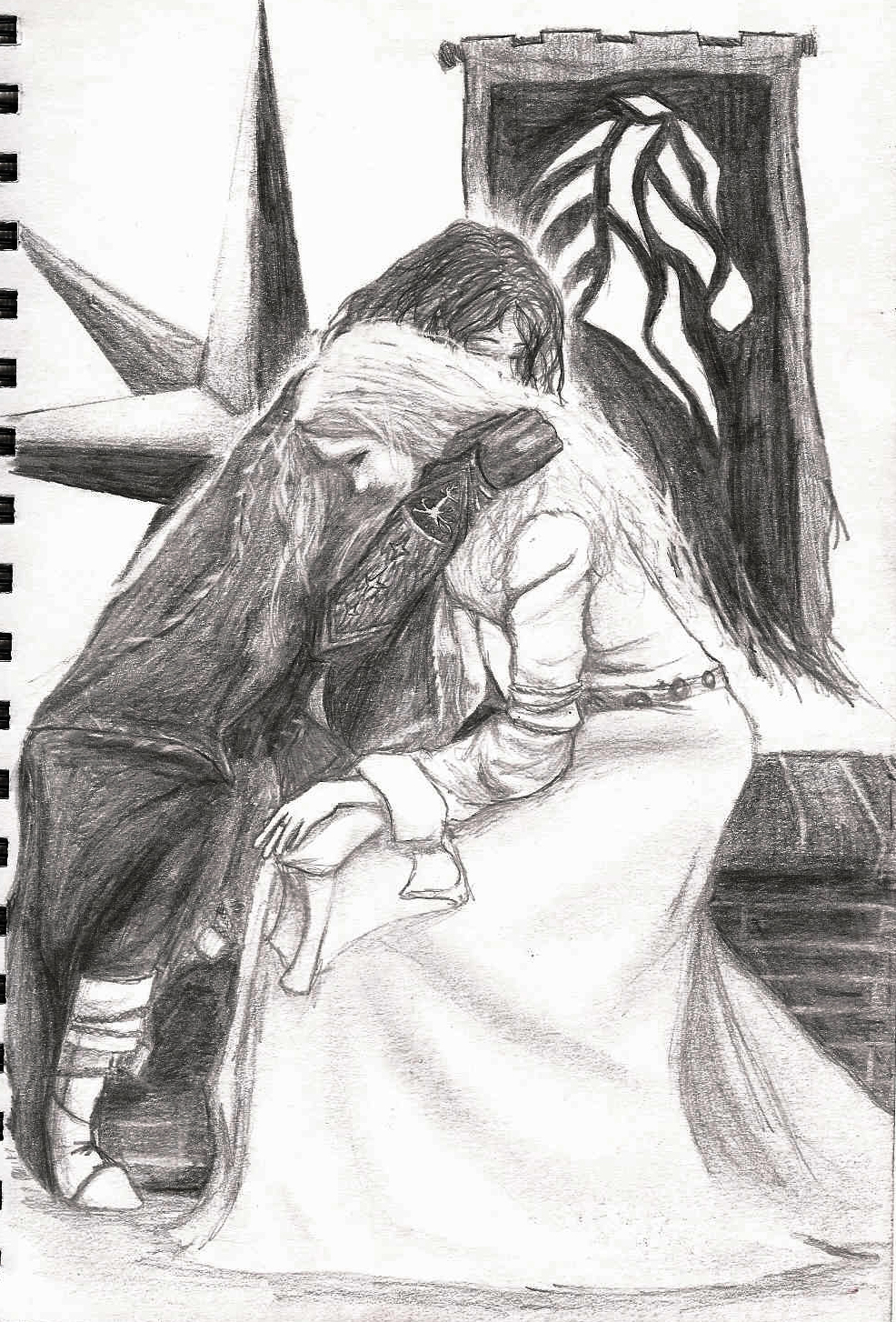 Sorrow: Aragorn and Eowyn