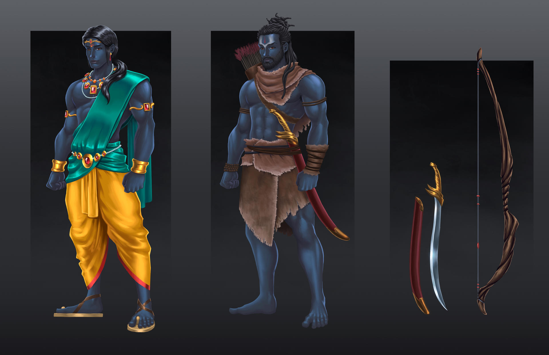 Isometric Rama Character Rama Concept Art by pradeepsethi1999 on DeviantArt
