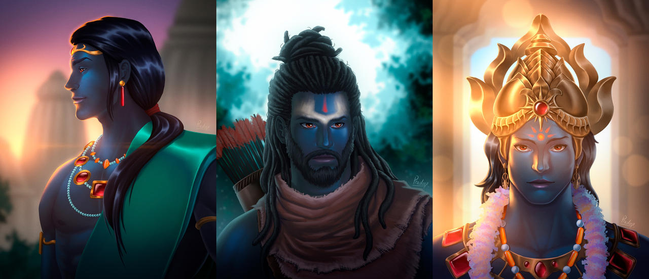 Life Rama 9 Phases of Rama'a Life by pradeepsethi1999 on DeviantArt