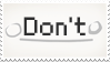 Don't Worry About It, Cry Stamp by CryaoticConfessions