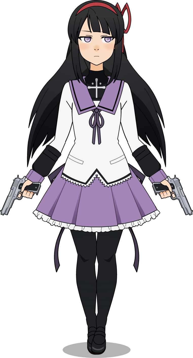homura by freedomending on DeviantArt