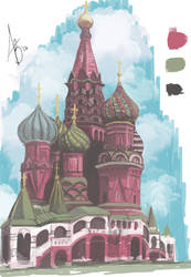 Saint Basil's  - Sketchbook