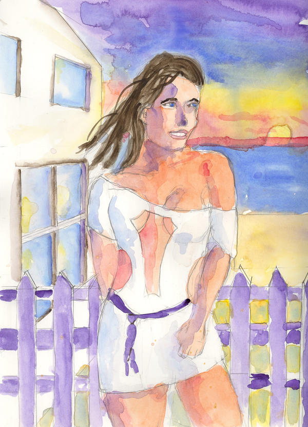 Evening At The Beach House By StevenLipton On DeviantArt evening-at-the-beach-house-by-stevenlipton-on-deviantart