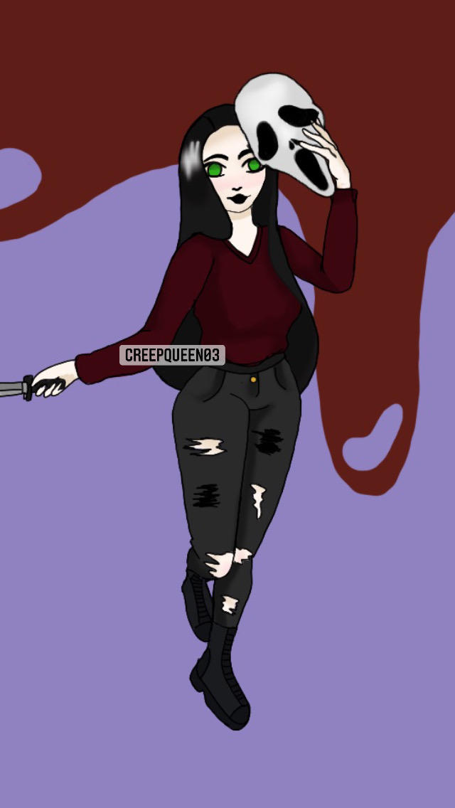 Scream art by CreepyQueen2756 on DeviantArt