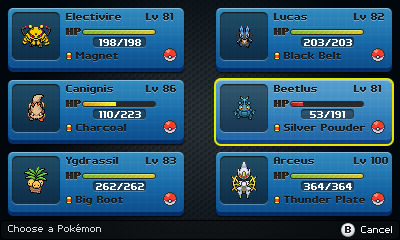 Pokemon - Selection Screen (mockup) by Fraot on DeviantArt