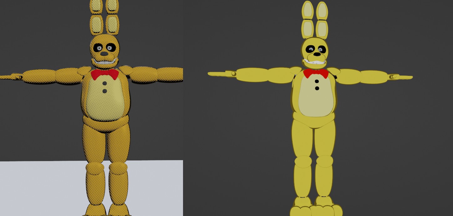 Graphic novel springbonnie of pinkypill model edit by galexec3 on ...