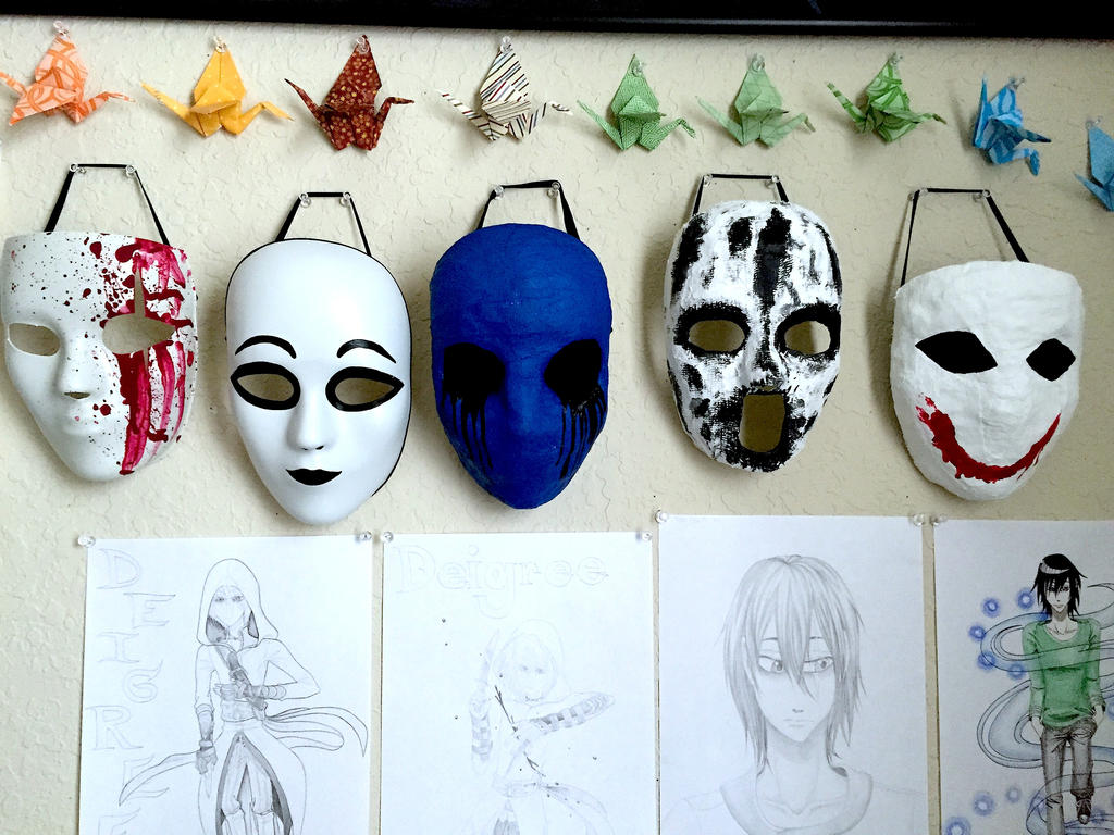Masks, Masks, and more Masks by KittyUlquiorra on DeviantArt