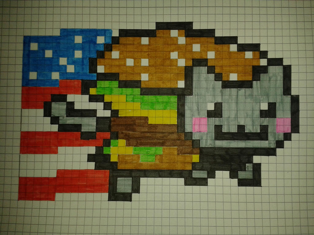 Burger Nyan Cat