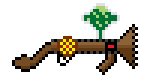 Pixel Art Steampunk Gun
