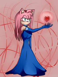 Amy Rose-Diamond Hearts