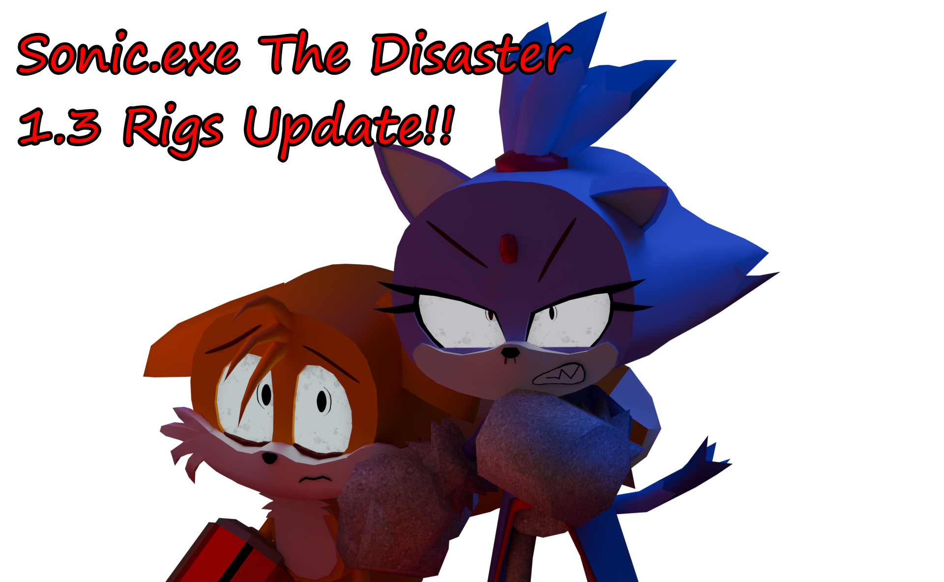 Deviantart Sonic Rig Sonic.exe The Disaster 1.3 Rigs for Blender Update by TitoTubby on ...