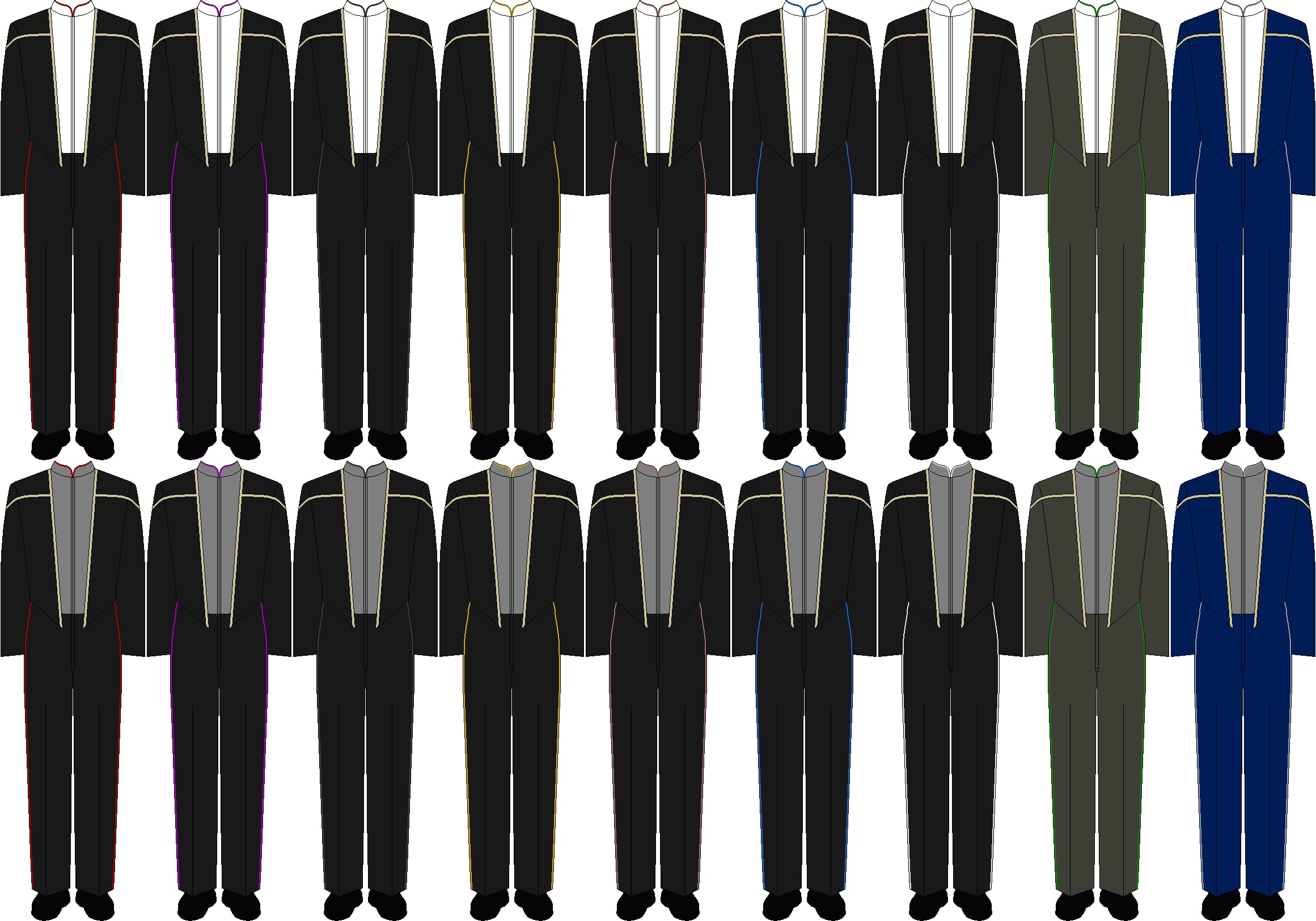 Dark Dress Uniform V1