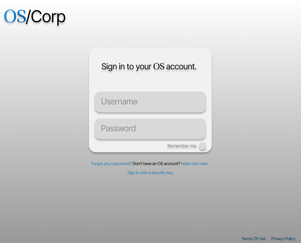 Login Screen by DesktopExperience on DeviantArt