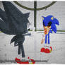 Dark Sonic vs sonic.exe