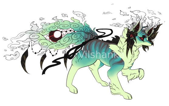 -:COM:- Flat-Colored Kitsu Custom