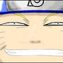 Naruto's funny face colored