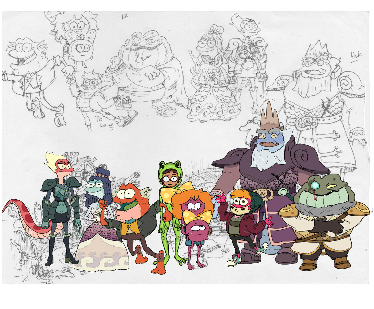 Amphibia Human Form amphibia's amphibians by potatolord37 on DeviantArt