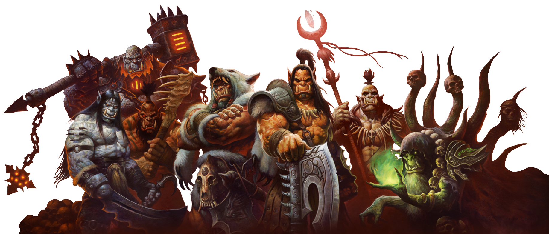 Warlords of Draenor - Background removed