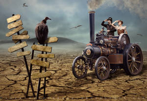 In The Middle Of Nowhere by Lora-Vysotskaya In The Middle Of Nowhere by Lora-Vysotskaya