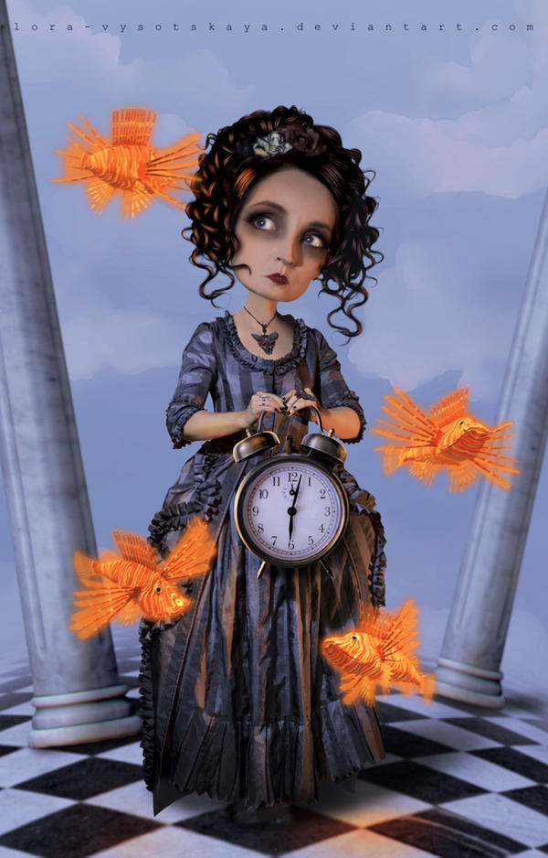 Time To Promenade My Fishes by Lora-Vysotskaya