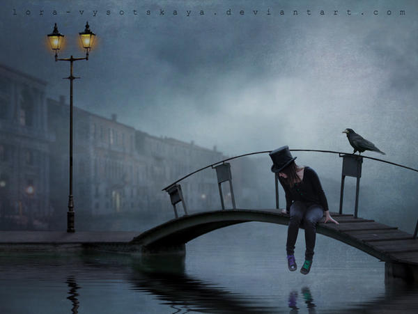 Sombre Blues by Lora-Vysotskaya Sombre Blues by Lora-Vysotskaya